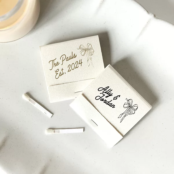 Nuptial Grace Bow 30 Strike Matchbook