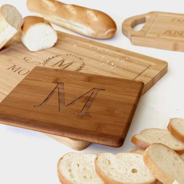 Give Dad a Personalized Bamboo Cutting Board for Father's Day This Year