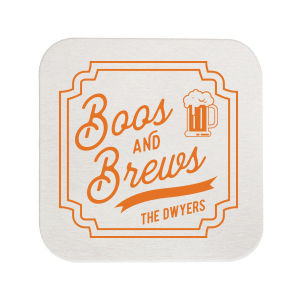 Boos and Brews Coaster