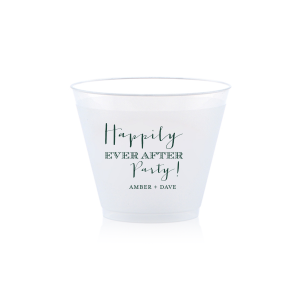 The ever-popular Matte Spruce 10 oz Frost Flex Cup with Matte Spruce Cup Ink Colors will give your party the personalized touch every host desires.