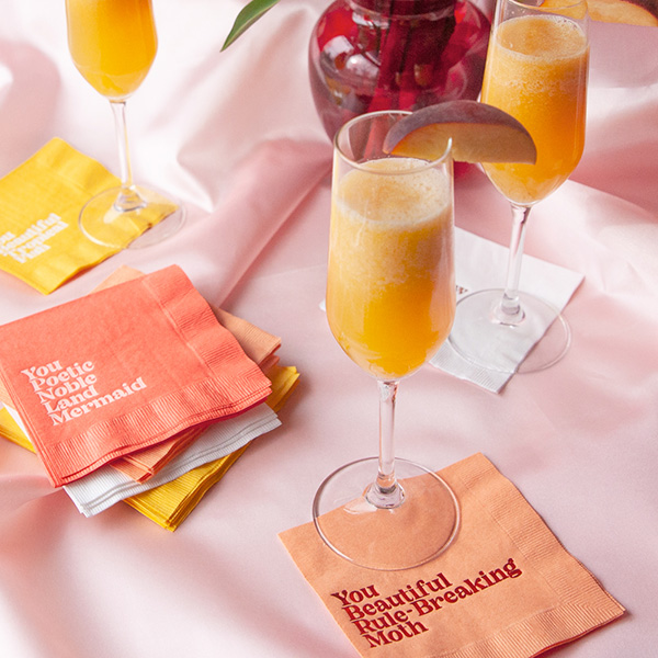 Peach Fuzz Party Accessories