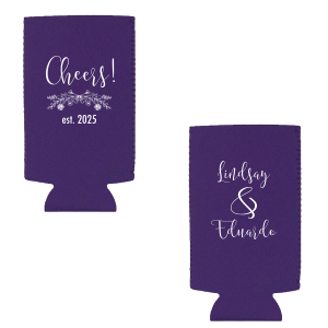 Truly ---- Wasted - Skinny Can Koozie - Fun Love Designs