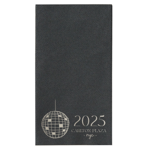 Celebrate the good times this coming yea with the Hello New Year 2025 Napkin. Available in a variety of styles, colors and sizes, the elegant and functional dinnerware is perfect for celebrations at home or work. 