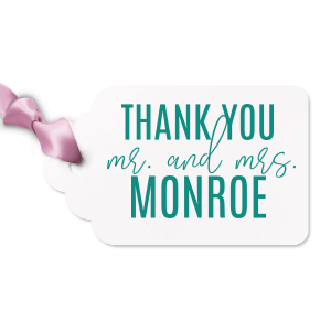 ForYourParty's chic Natural NEW Kraft Arch Gift Tag with Matte Ivory Foil will give your party the personalized touch every host desires.