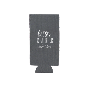 Celebrate the perfect pair with the Better Together Can Cooler. Bursting with vibrant energy, this design captures the joy of being together. Because life’s simply better when shared!
