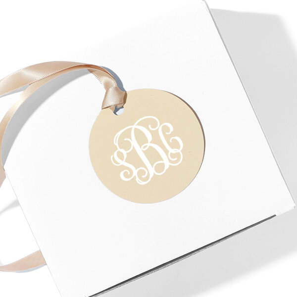 Large Round Gift Tag