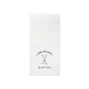 Après Ever After Folded Dinner Napkin