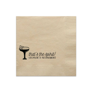 That's The Spirit Napkin