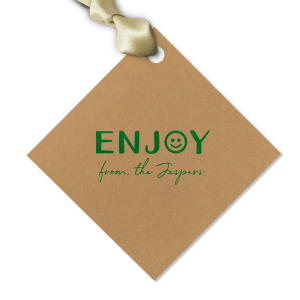 The most popular Gift Tag with an amazing graphics Enjoy and your name on it. They would look incredible and will give an amazing final touch. Surprise them, they will love it!