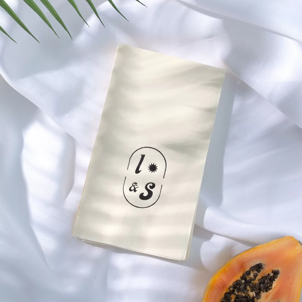 Destination Mexico Initials Napkin