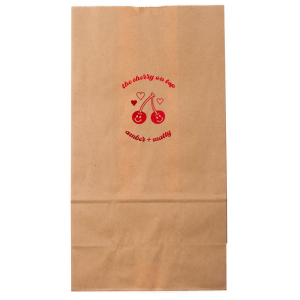 Pair your next big party with something sweet in the Cherry On Top Bag. The stylish design makes for perfect giftware, imparting a memento or souvenir to your adoring guests. Featuring customizable text and colors, choose the best way to express yourself!