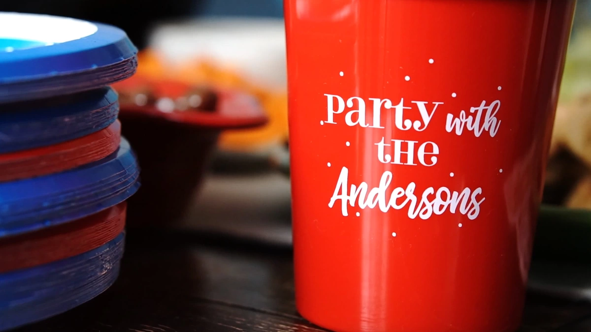 party cups for summer birthday party for kids