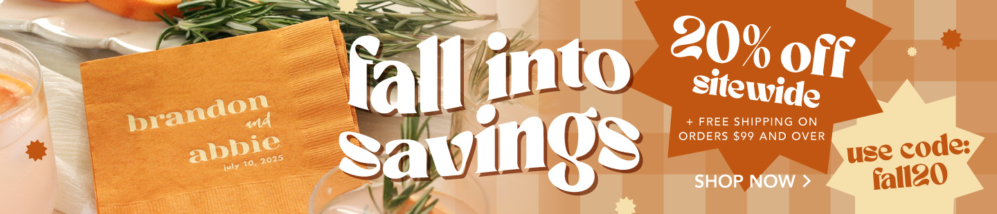 Fall Into Savings! 20% off sitewide + free shipping on orders $99 and over use code: fall20 shop now