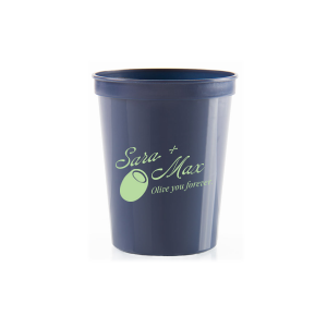 The Olive You Forever Cup is perfect for celebrating your love with friends and family. The cheeky design is available in your choice of screen printed ink and cup colors. Along with customizable text, this unique drinkware is sure o be a hit at your next engagement, wedding, or anniversary party!