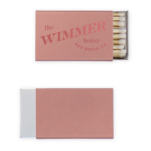 Get this amazing Bold Family Name House Matchbook today! Now you have a chance to put your own name on it and make a nice welcoming party!