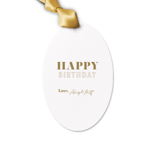 The Modern Happy Birthday Letterpress Gift Tag is currently the most popular Gift Tag for birthday occasions. It will bring joy like never before and will leave unforgettable moments.