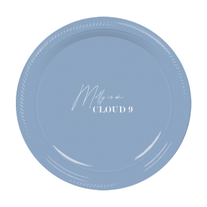 Cloud 9 Bridal Shower Plate