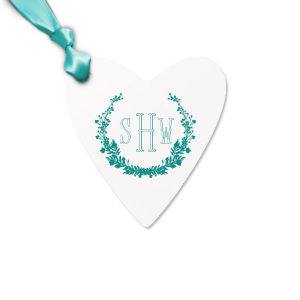 Our beautiful Monogram Floral Wreath Letterpress Gift Tag will look incredible on your gift made for your loved ones. Surprise them and add this unique final touch. They will love it! 