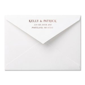 Wedding A7 Invitation Envelope | Personalized Party Custom Envelopes ...