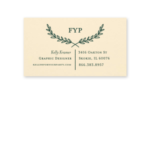 Branch Frame Business Card