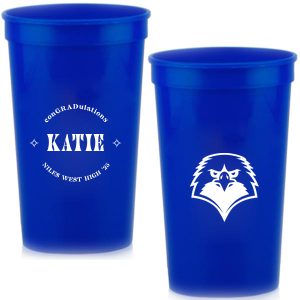An amazing welcome to your guests. Now this ConGradulations Eagle Stadium Cup is here and will help your closest ones to hold their drink in style! Give it a try, let the others feel the vibe!