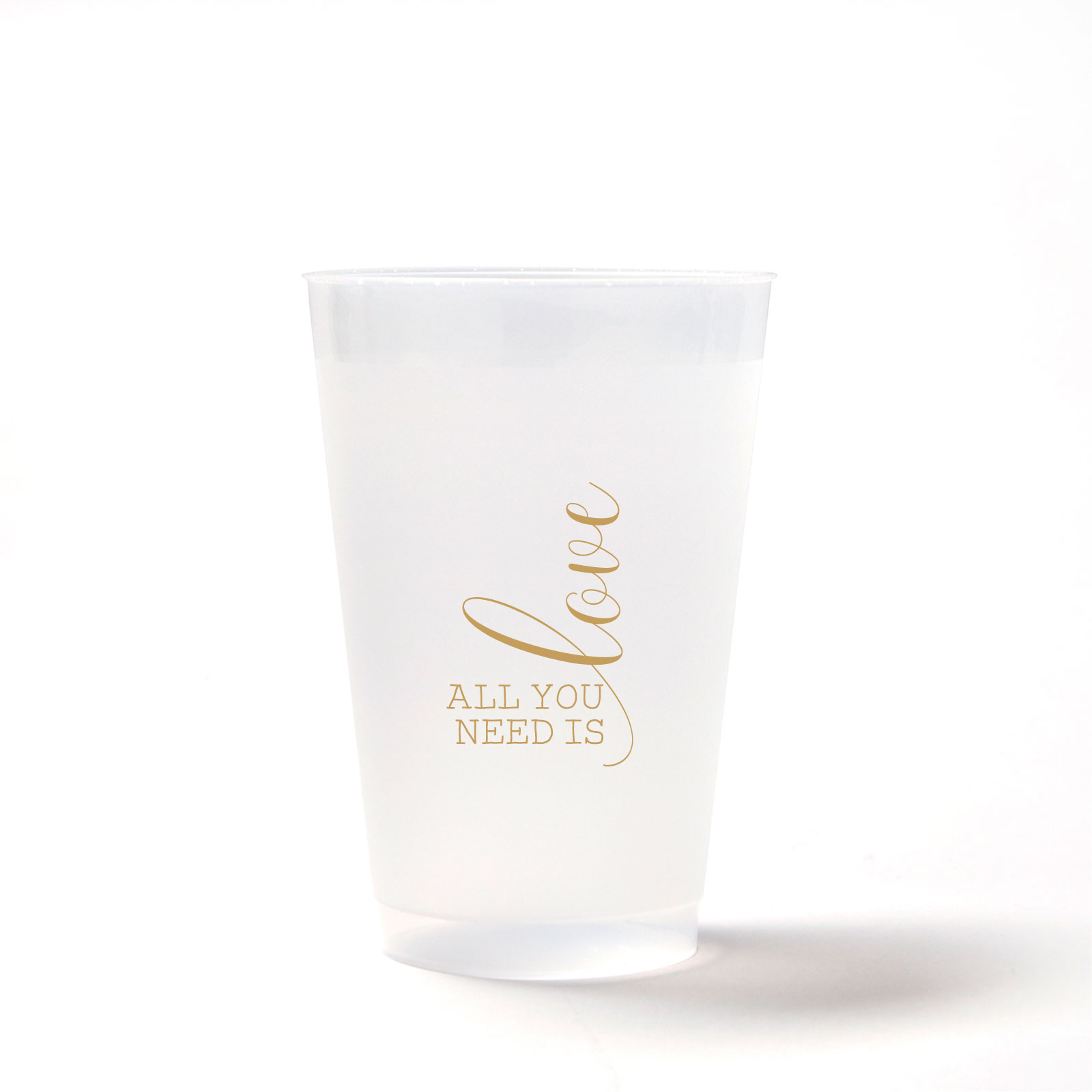 All You Need Is Love 14oz Frost Flex Cup