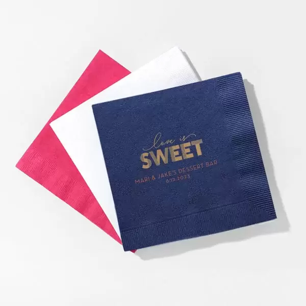 Cocktail Napkin (Two-Color Foil)