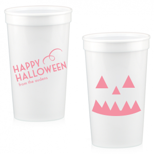 Our beautiful custom White 16 oz Stadium Cup with Matte Rouge Ink Cup Ink Colors will look fabulous with your unique touch. Your guests will agree!