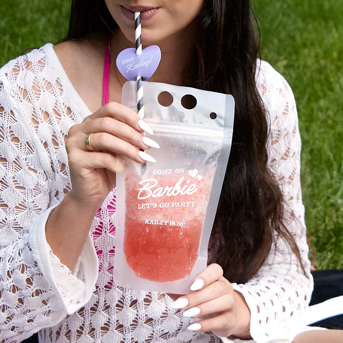 Barbie Birthday Drink Pouch