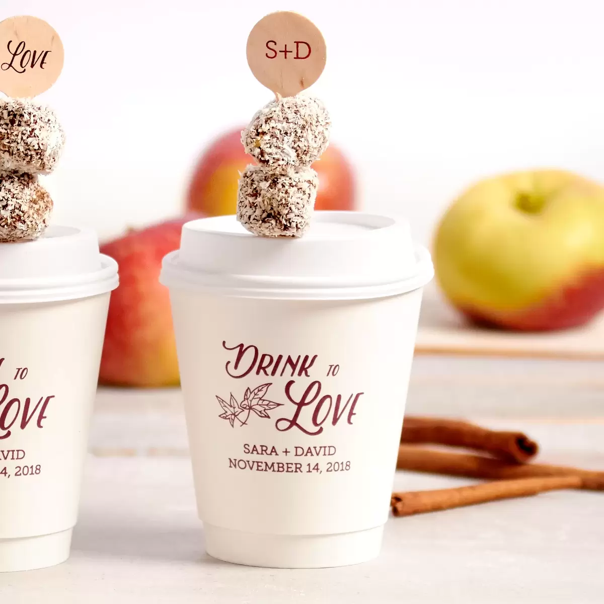 paper cups for wedding receptions