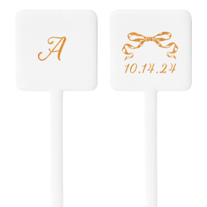 Bow-Tied Date Stir Stick