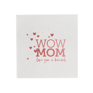 Our personalized Watercolor Rose Cocktail Napkins with Bleed with Shiny Merlot Foil has a Hearts in Sky graphic and is good for use in Full Bleed, Hearts themed parties and couldn't be more perfect. It's time to show off your impeccable taste.