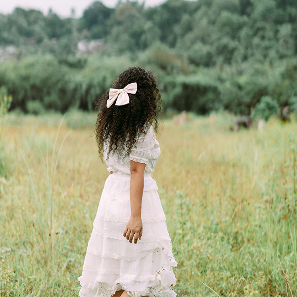 Bows and Vows romantic bridal shower party accessories