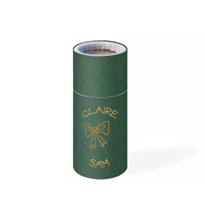 Infuse your wedding with the organic charm of the Handwritten Harmony Bow Matchbook, featuring the couple's name in a naturally elegant serif font. The hand-drawn bow graphic enhances the bespoke feel, making it a perfect fit for your heartfelt celebration.