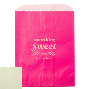 Personalized Ivory Goodie Bag with Shiny Merlot Foil has a Twig Flourish graphic and is good for use in Accents, Floral, Lovely Press themed parties and can't be beat. Showcase your style in every detail of your party's theme!