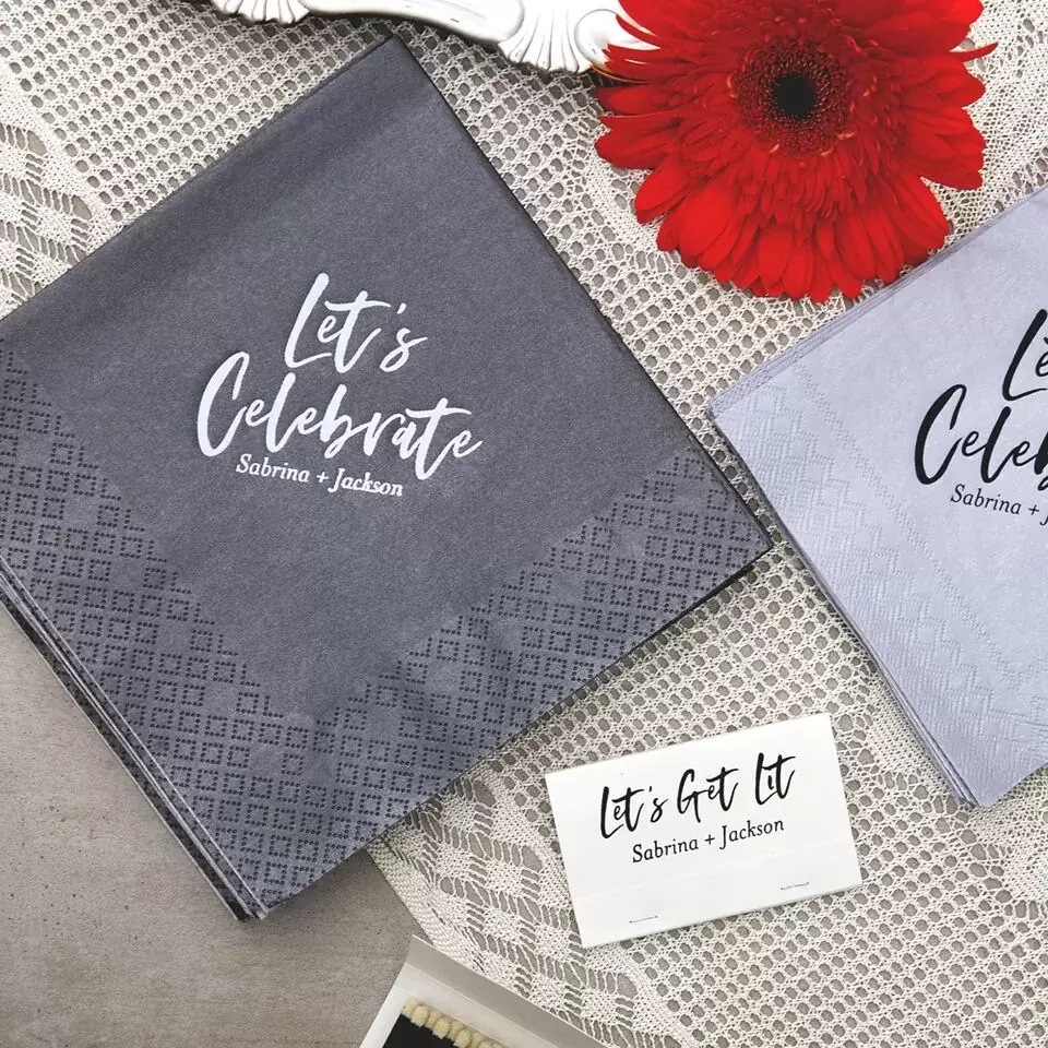 customized luncheon napkins