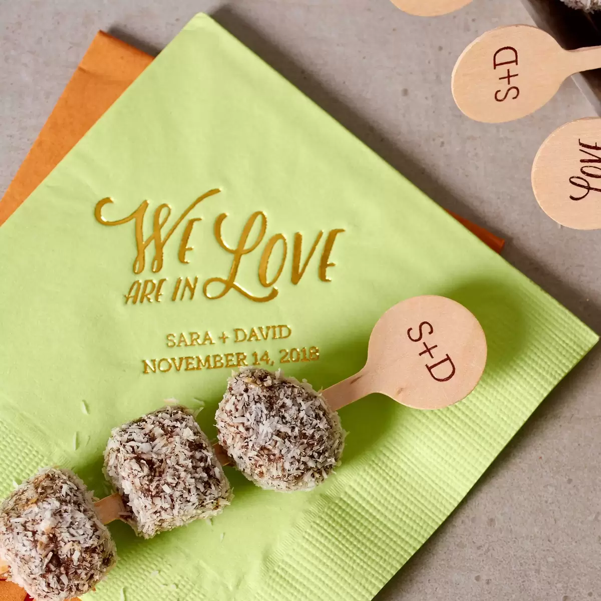 personalized stir sticks