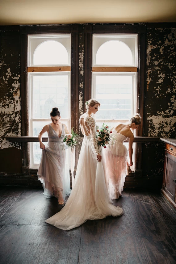 fine art Degas wedding theme