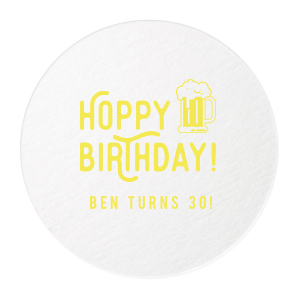 Hoppy Birthday Coaster