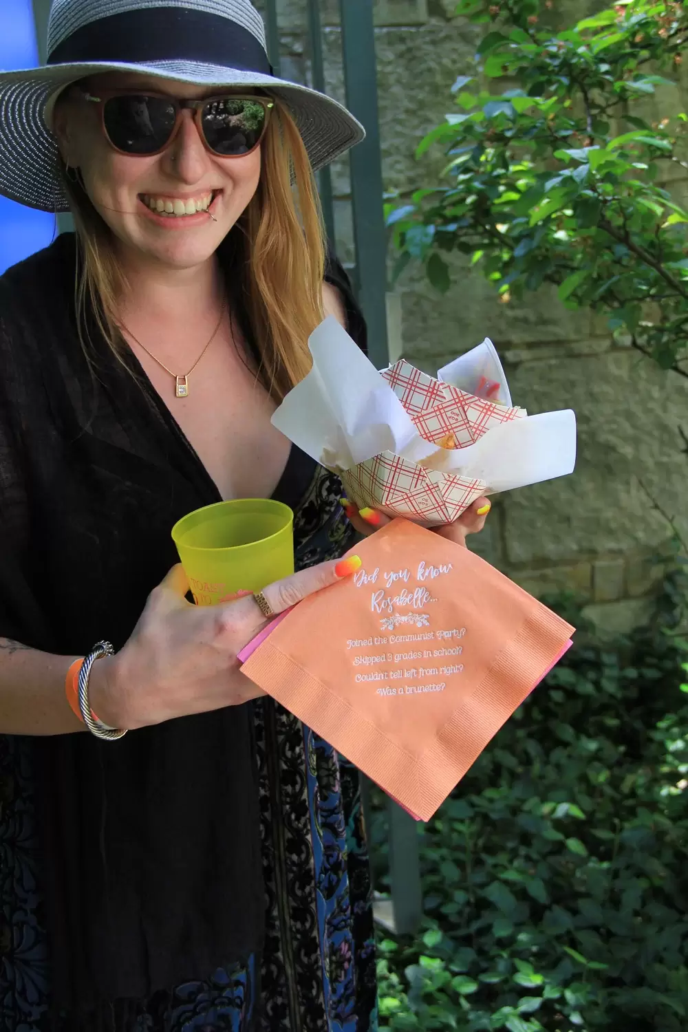 personalized luncheon napkins for memorial service