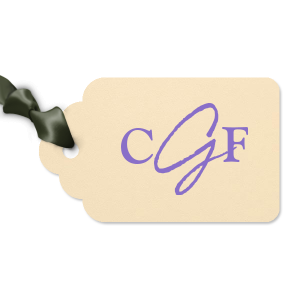 The ever-popular Stardream Ivory Diamond Gift Tag with Satin Copper Penny Foil couldn't be more perfect. It's time to show off your impeccable taste.