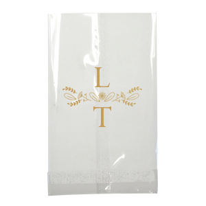Our custom White Party Bag with Satin 18 Kt. Gold Foil has a Sunflower Bouquet graphic and is good for use in Wedding, Anniversary and Home themed parties and couldn't be more perfect. It's time to show off your impeccable taste.
