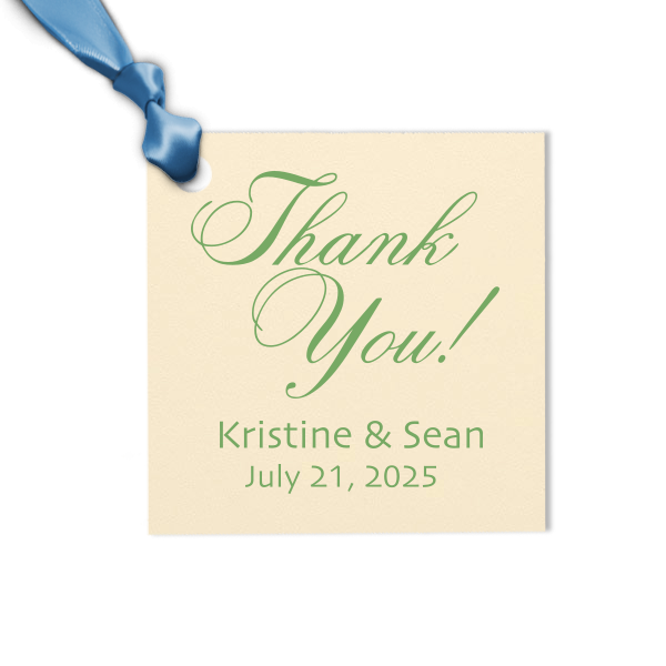 ForYourParty's elegant Stardream Lavender Wine Gift Tag with Matte White Foil will make your guests swoon. Personalize your party's theme today.