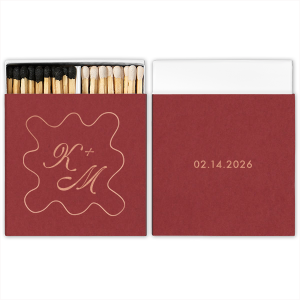 Chic Initials Matchbox