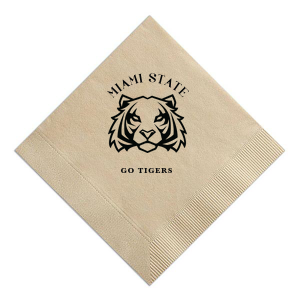 Chic Greek Week Go Tigers Napkin