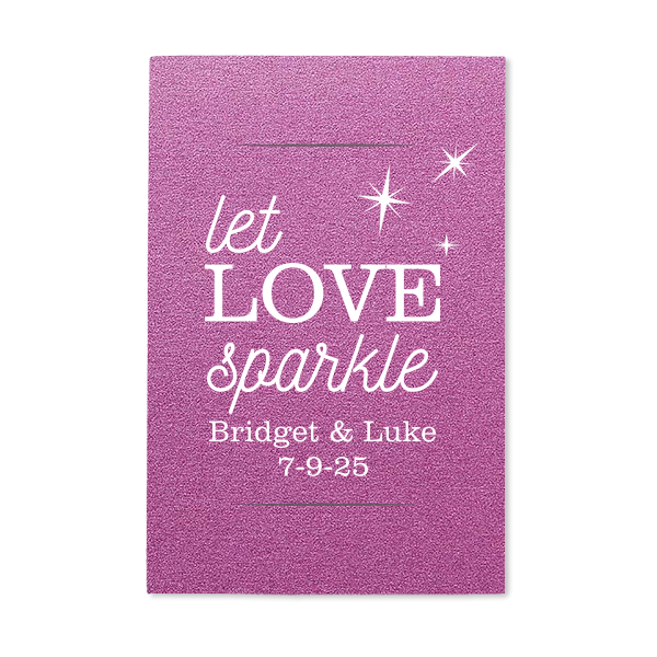 Immerse your guests in a tale of eternal love with the Forever and Always Napkin. Featuring "Forever" above an artistic ampersand embraced by intertwined flowers, followed by "Always" below, this napkin whispers romance and artistry. Personalized names add the final brushstroke to this masterpiece.