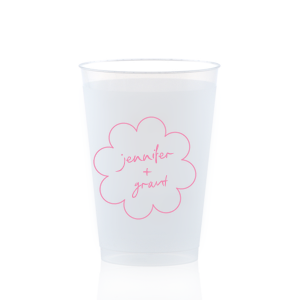 Kitschy Cocktail Hour Floral Frame Cup