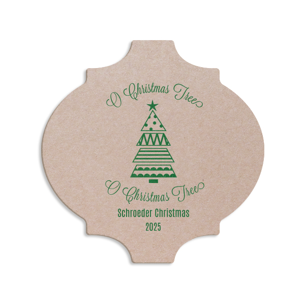 O Christmas Tree Coaster