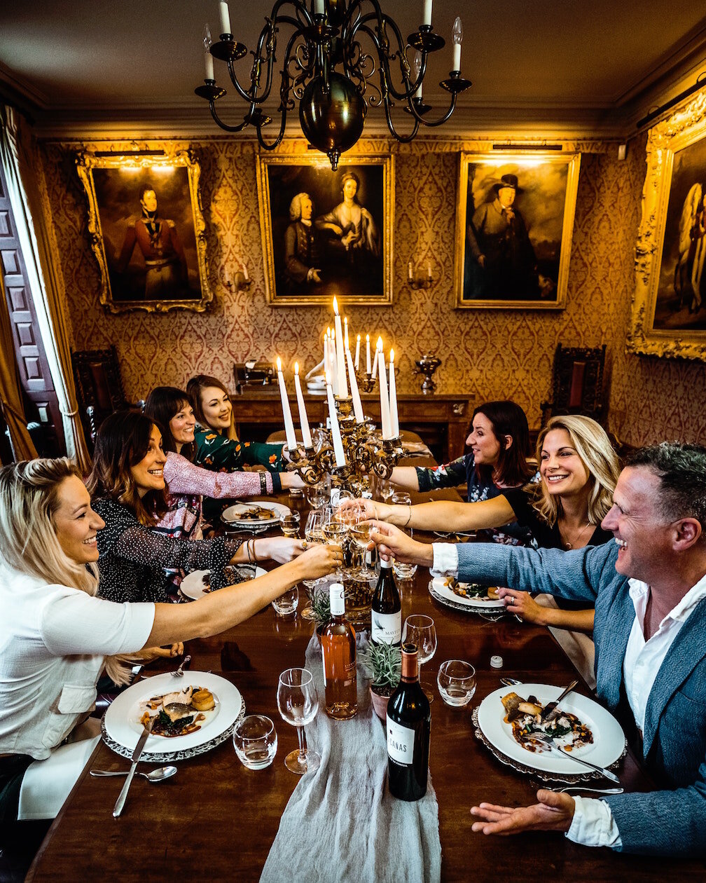 a series of "head table" dinners is a pandemic alternative to the wedding reception