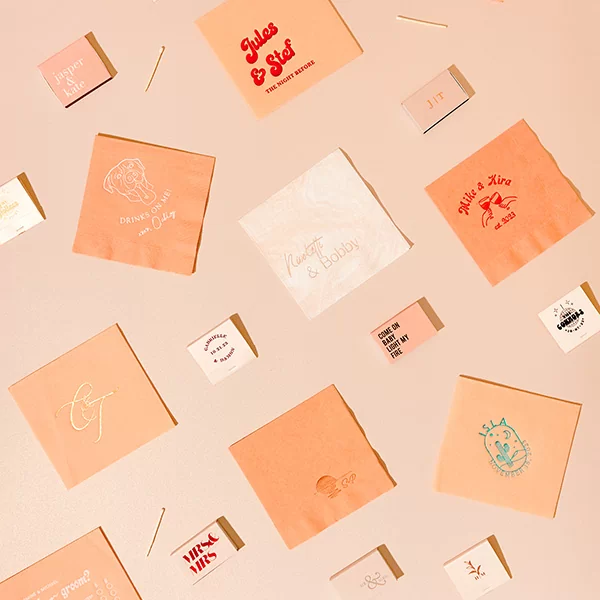 Peach Fuzz Party Accessories